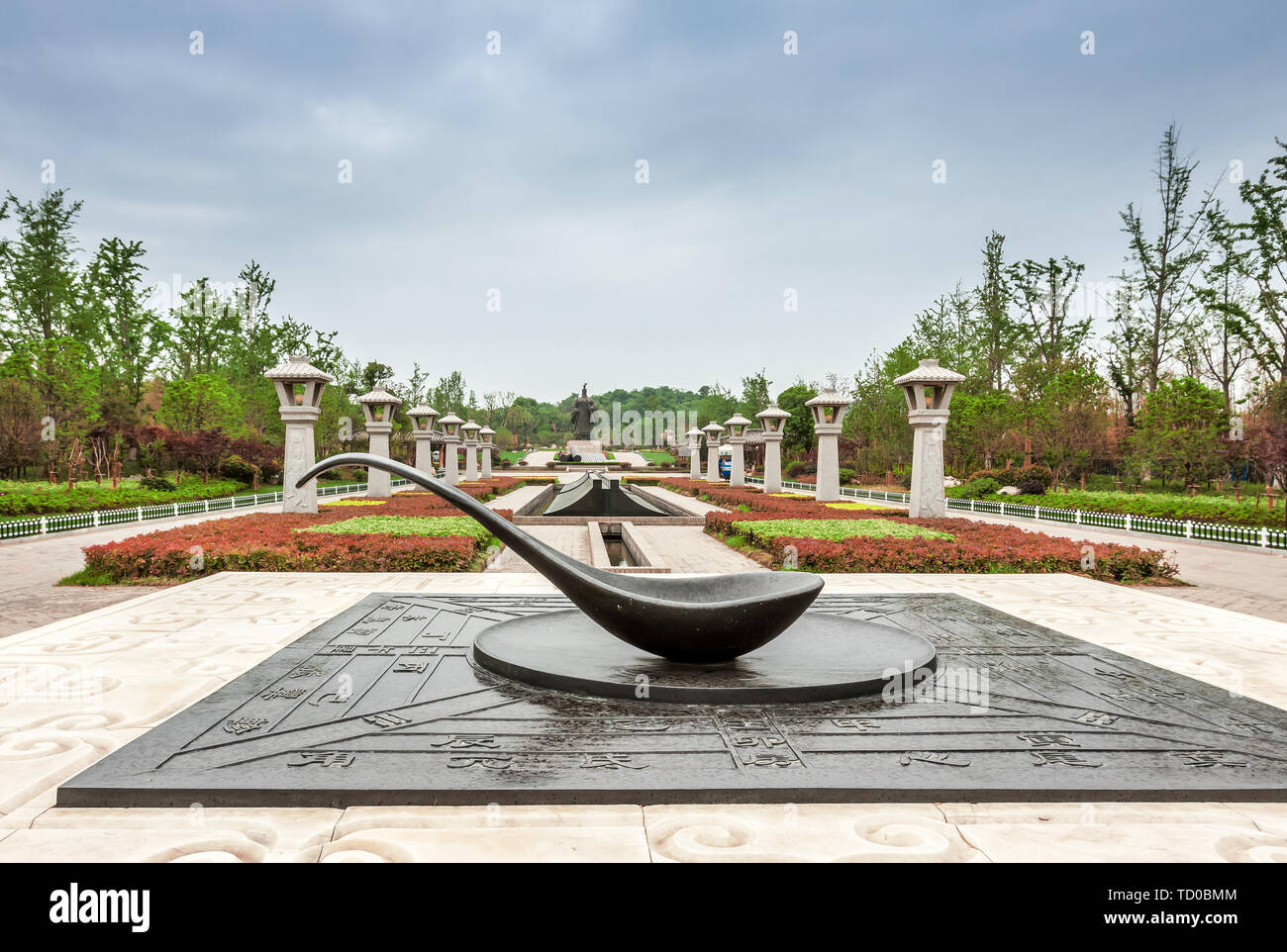 A scenic view of xuzhou han tombs