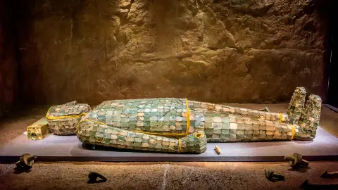 A scenic view of xuzhou han tombs