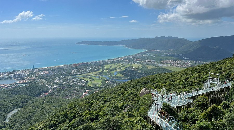A scenic view of yalong_bay_tropical_paradise_forest_park
