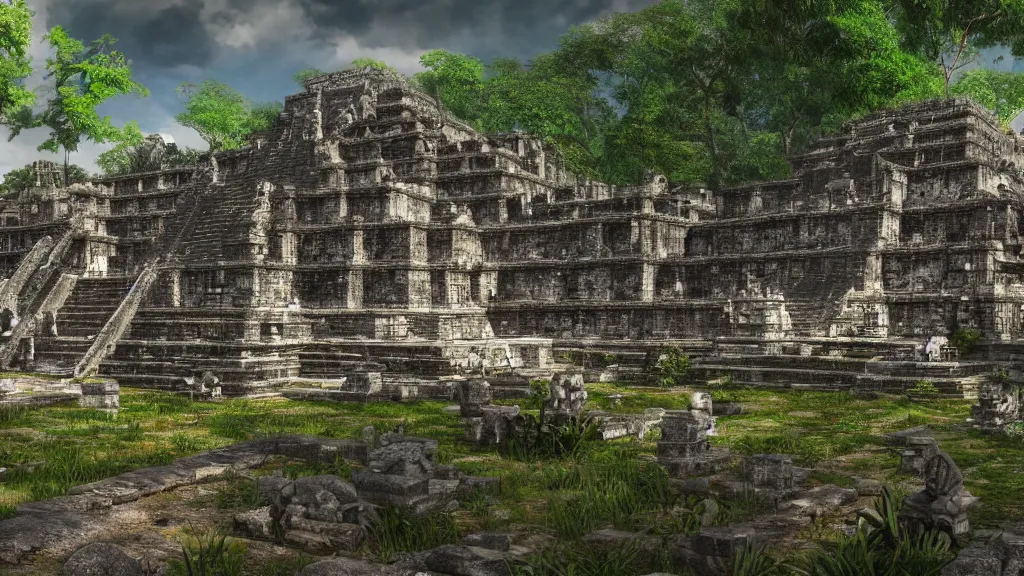 A scenic view of Yan Xiadu Ruins