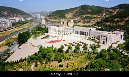 A scenic view of yanan_revolutionary_memorial_land_scenic_area
