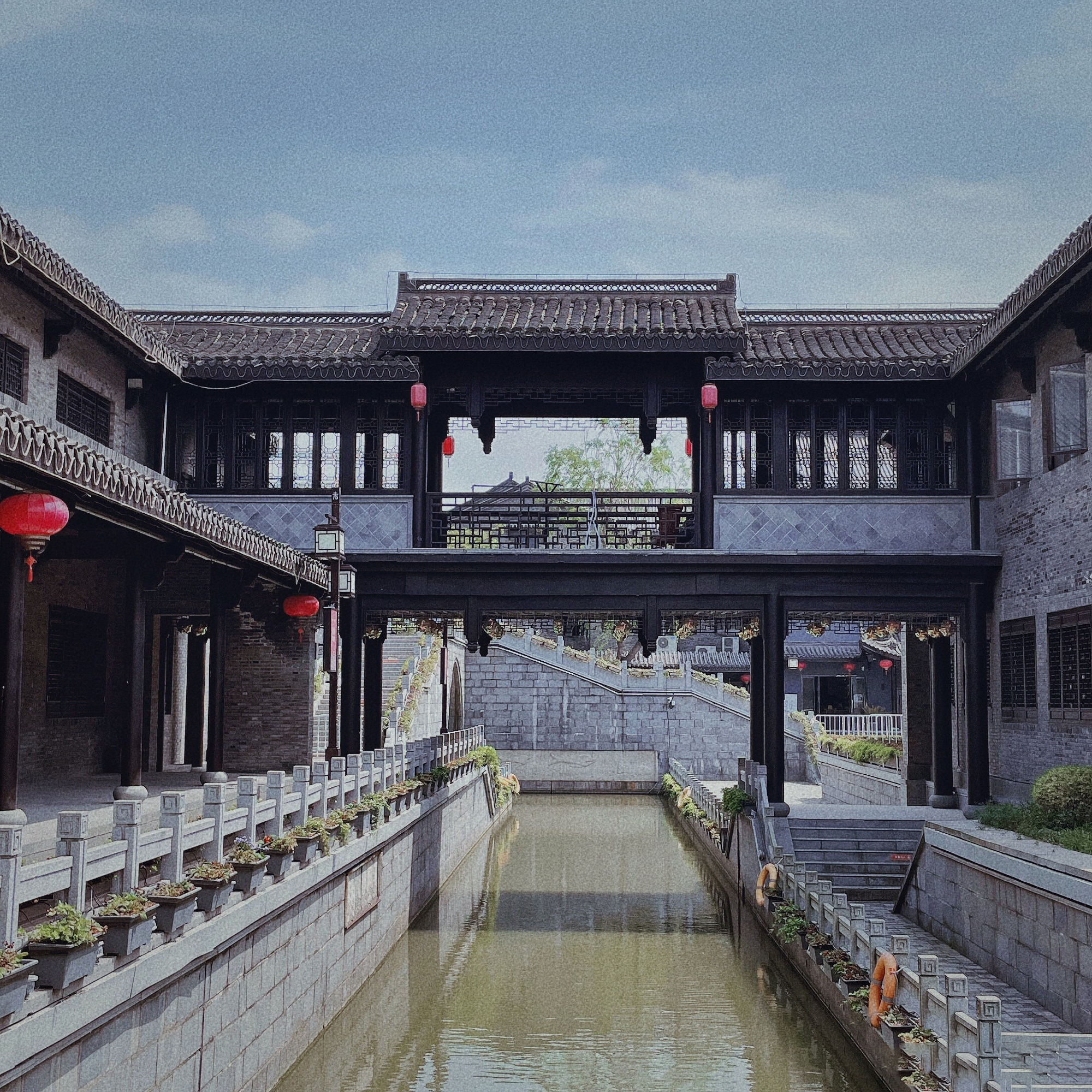 A scenic view of yancheng museum