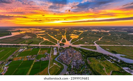 A scenic view of yancheng site