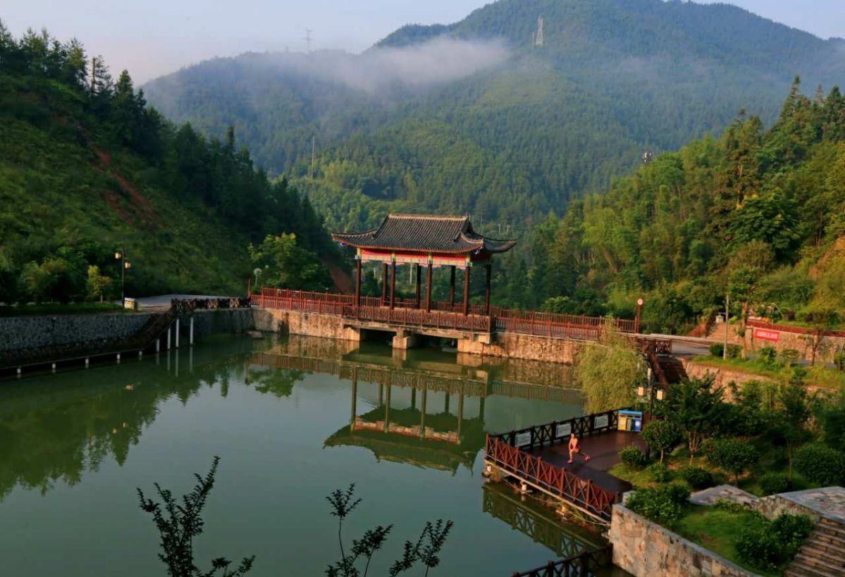 A scenic view of Yandi Mausoleum