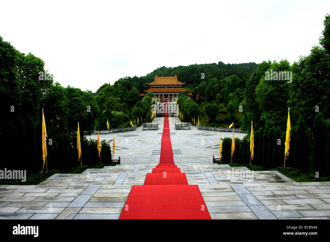 A scenic view of Yandi Mausoleum