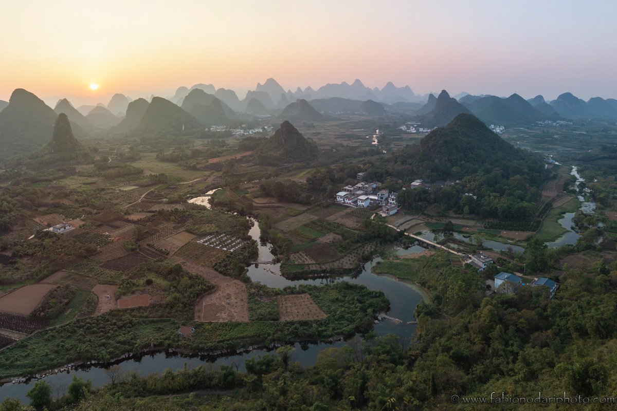 A scenic view of Yangshao Village Ruins
