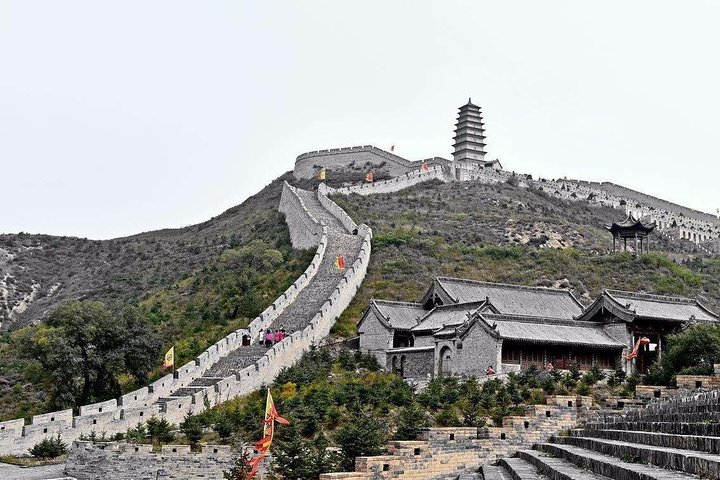 A scenic view of Yanmenguan