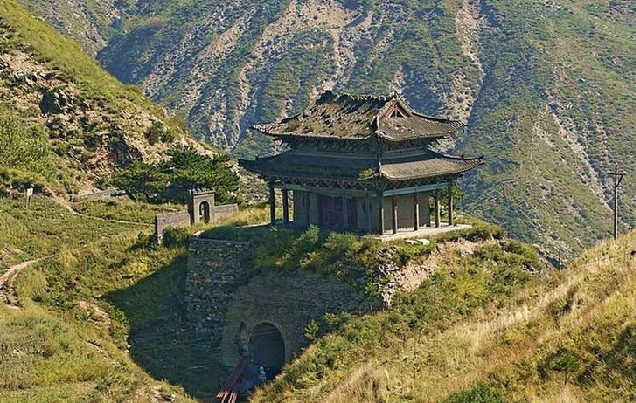 A scenic view of Yanmenguan