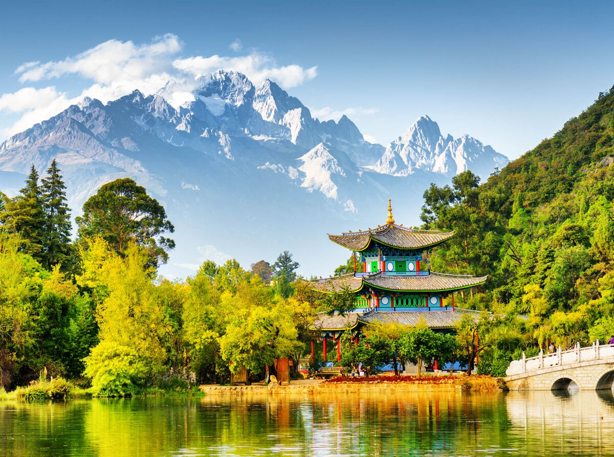 A scenic view of Yanqing Temple