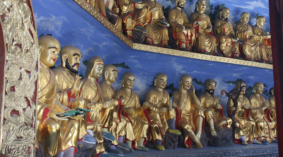 A scenic view of Yanqing Temple