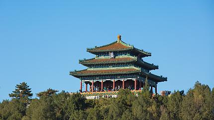 A scenic view of Yanqing Temple