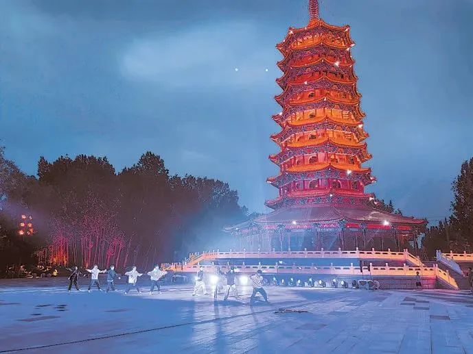 A scenic view of Yanqing Temple