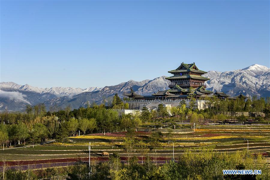 A scenic view of Yanqing Temple