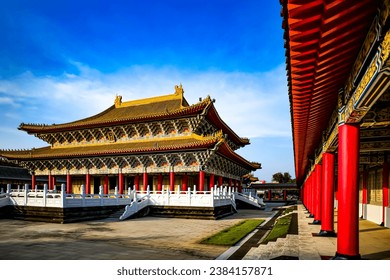 A scenic view of yanting confucian temple