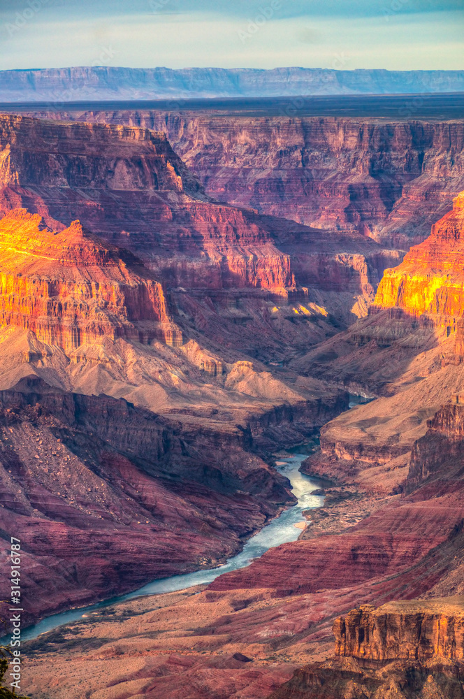 A scenic view of yanzi river grand canyon