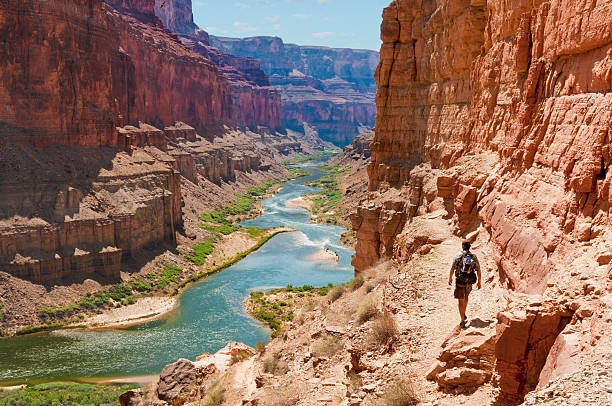 A scenic view of yanzi river grand canyon