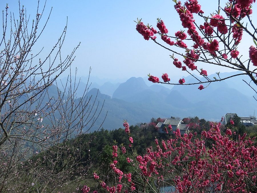 A scenic view of Yao Mountain