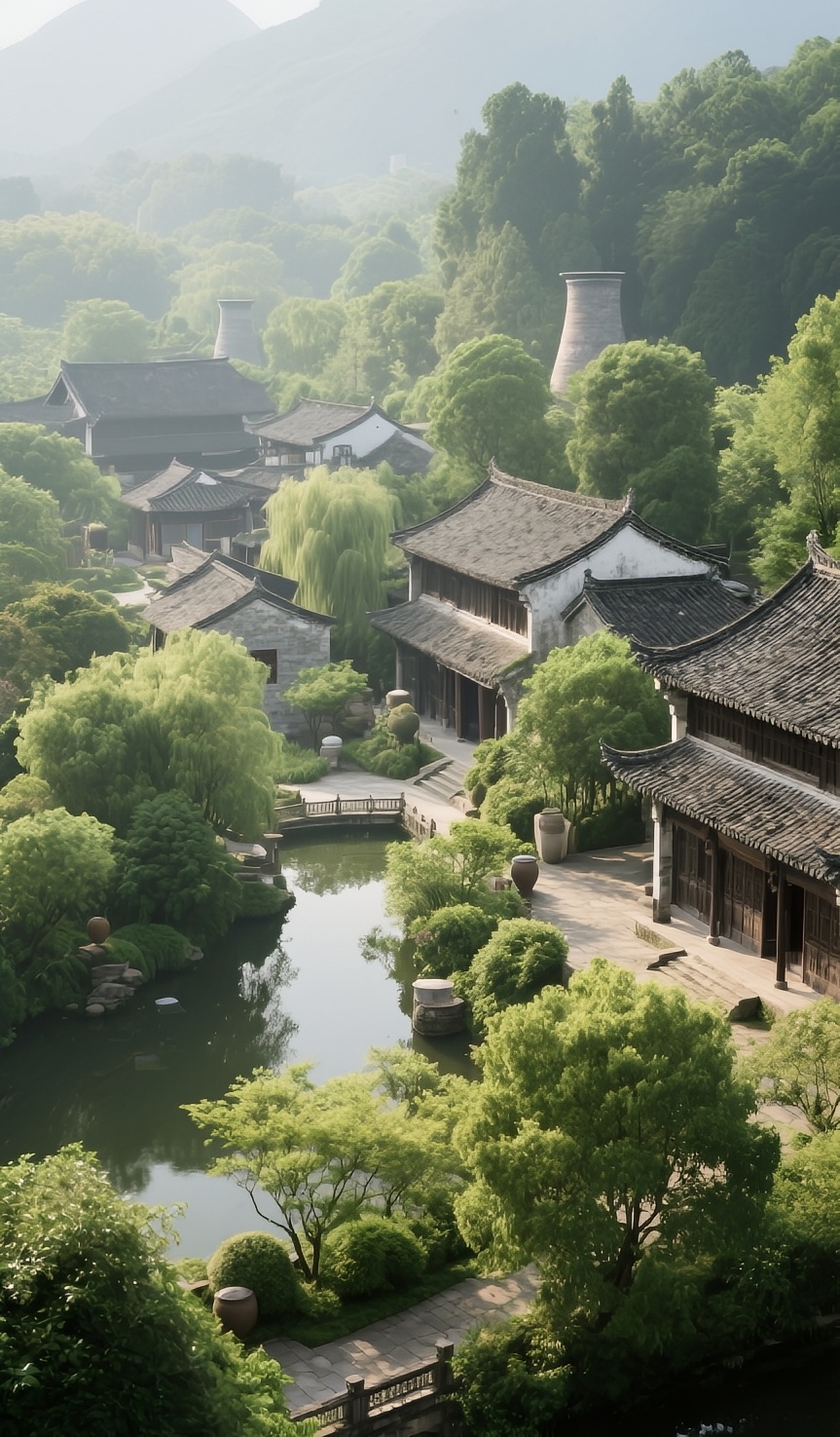 A scenic view of Yaoli Scenic Area