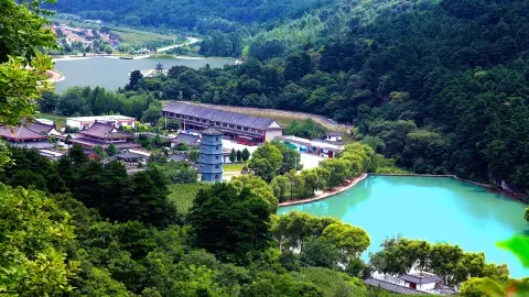 A scenic view of yaozhou_kiln_museum_scenic_area