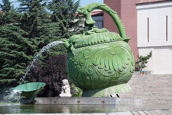A scenic view of yaozhou_kiln_museum_scenic_area