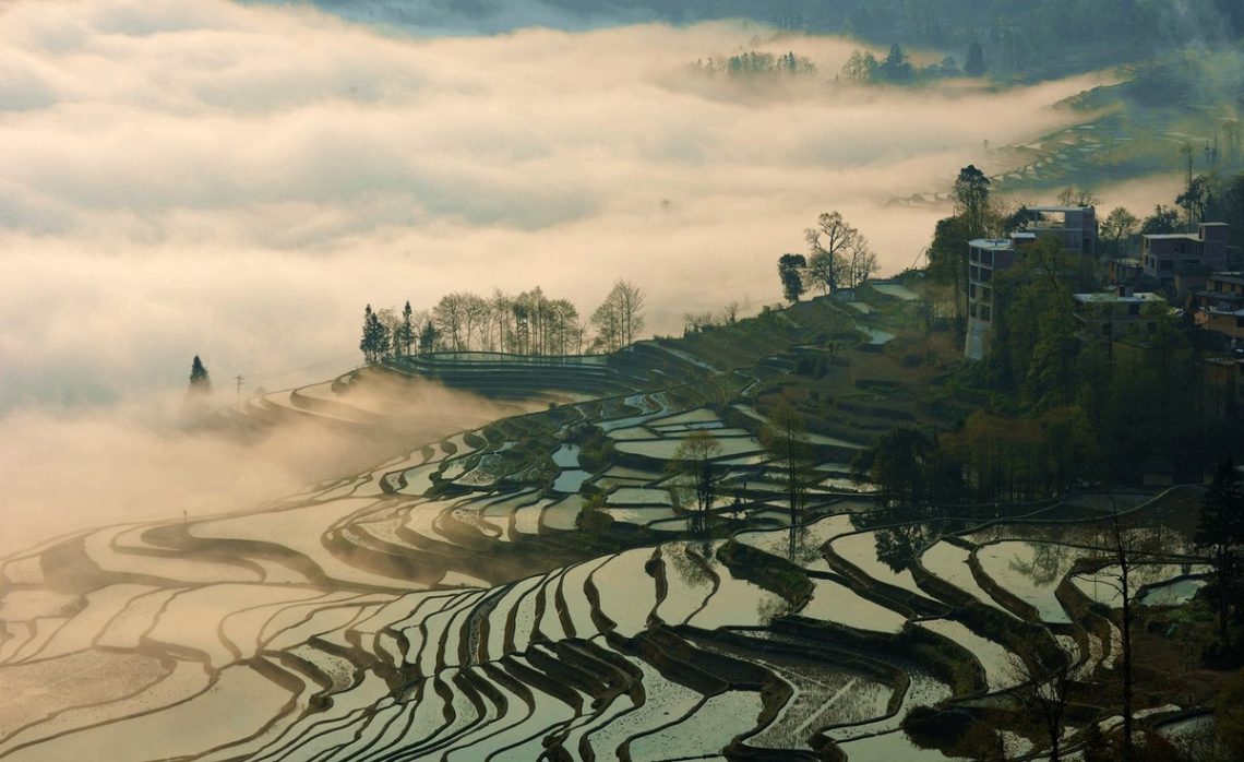 A scenic view of Yehe Yuan