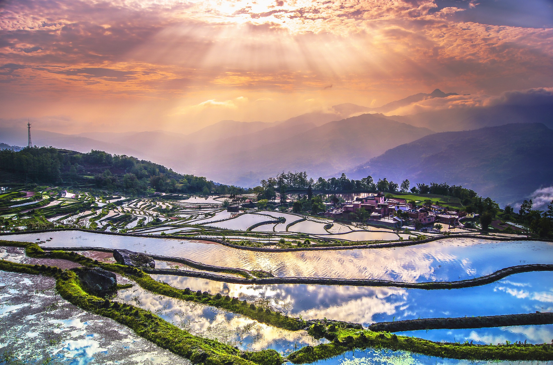 A scenic view of Yehe Yuan