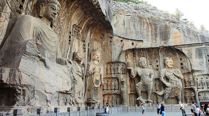 A scenic view of Yellow River Ancient Course Ruins