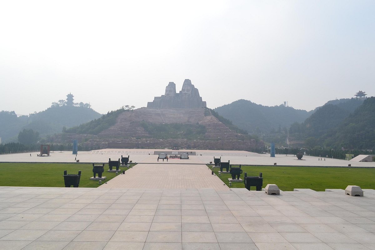 A scenic view of Yellow River Ancient Course Ruins