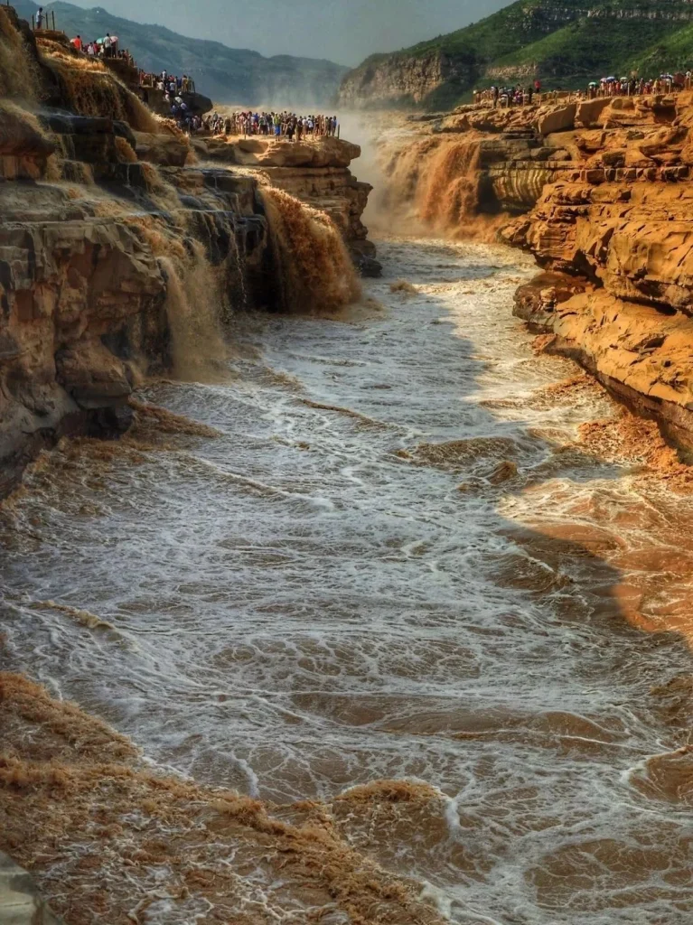 A scenic view of Yellow River Ancient Course Ruins