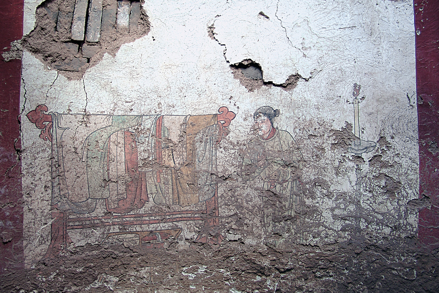 A scenic view of yemaotai_liao_tomb_group
