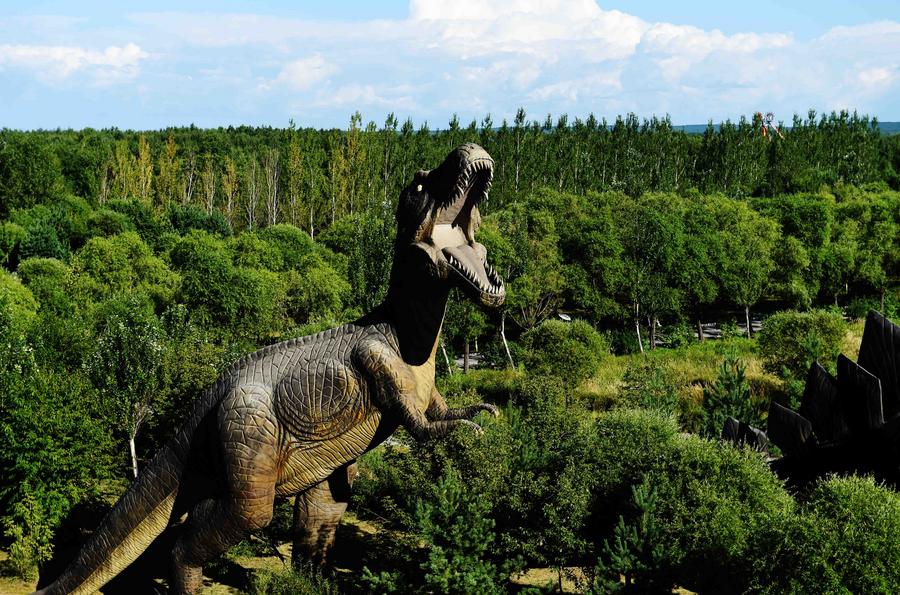 A scenic view of yichun_jiayin_dinosaur_geopark