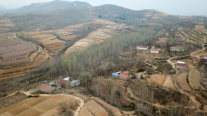 A scenic view of Yimeng Mountain