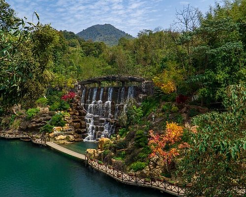 A scenic view of yingde national forest park
