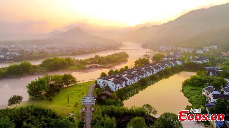 A scenic view of yinghuahu_scenic_area