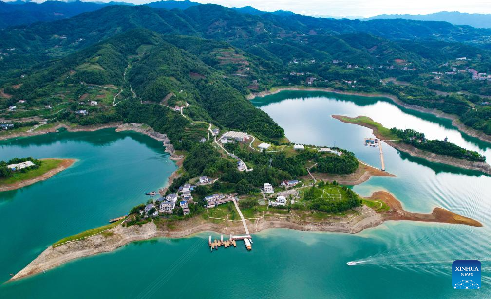 A scenic view of yinghuahu_scenic_area