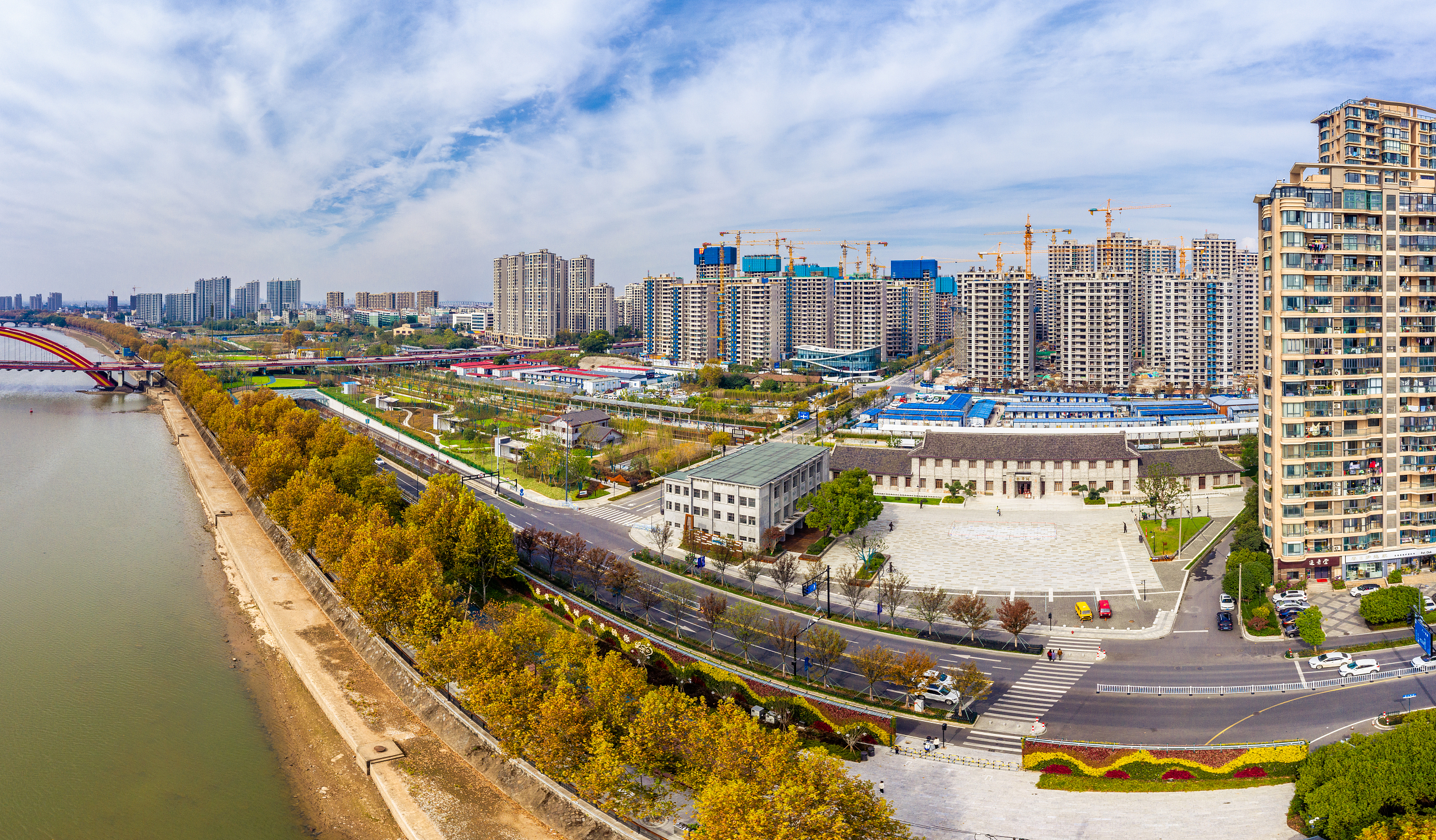 A scenic view of yiwu fortress