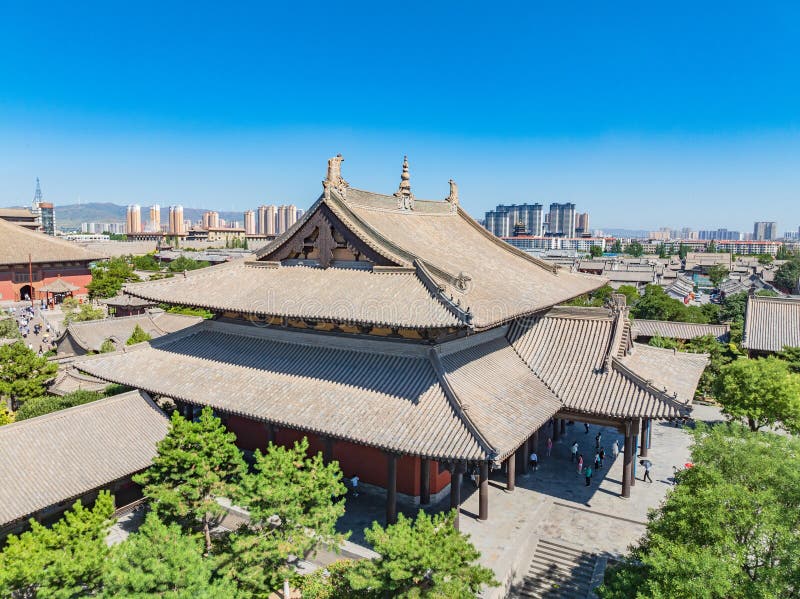 A scenic view of Yongle Palace