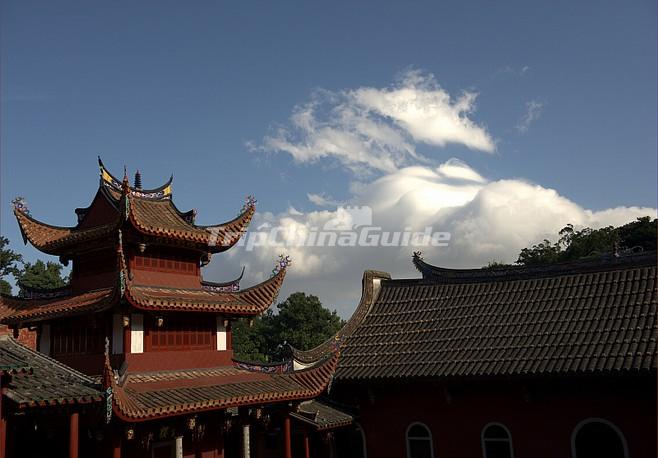 A scenic view of yongquan temple