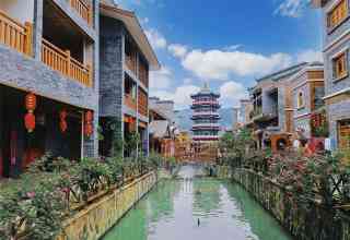 A scenic view of Yongzhou Li Family Courtyard