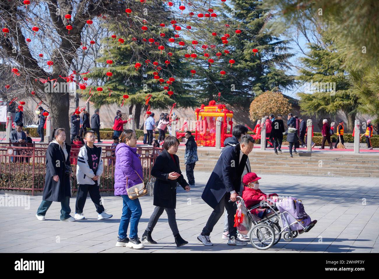 A scenic view of Yongzhou Li Family Courtyard