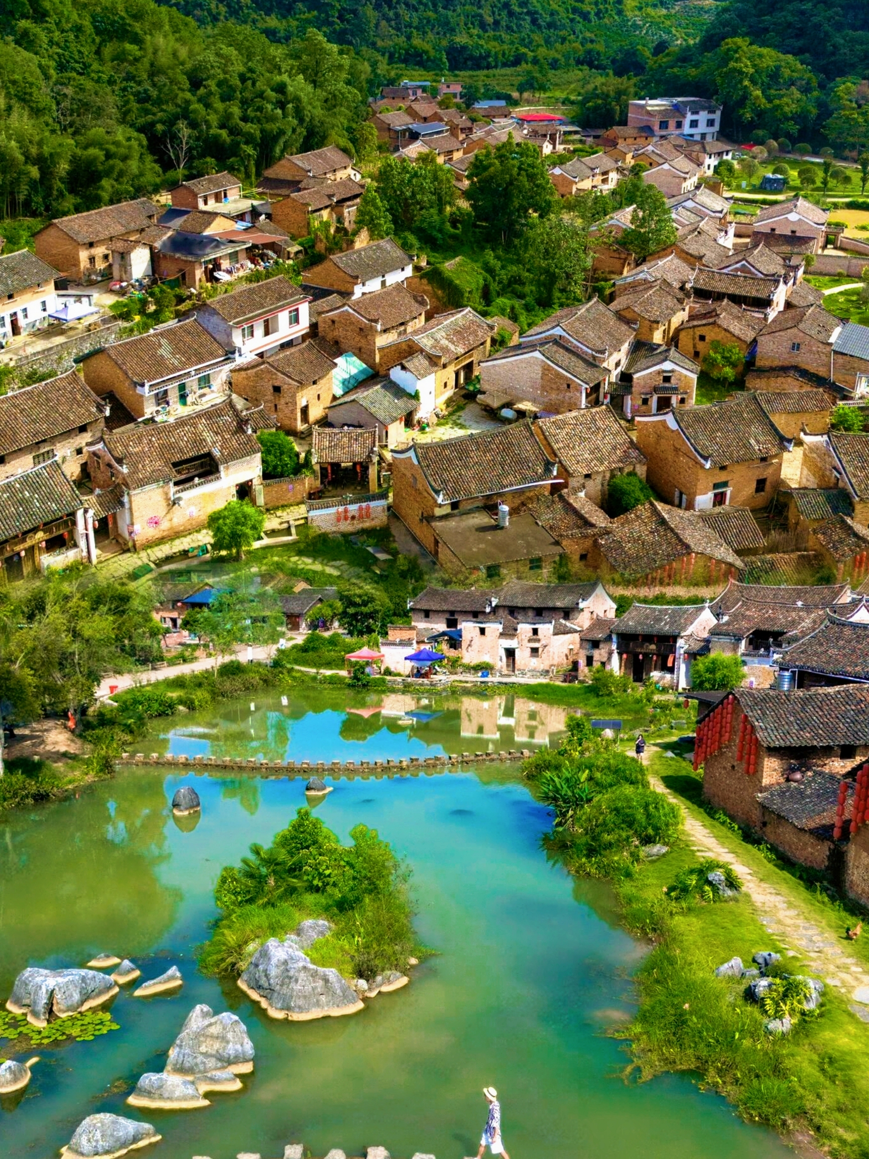 A scenic view of Yongzhou Li Family Courtyard