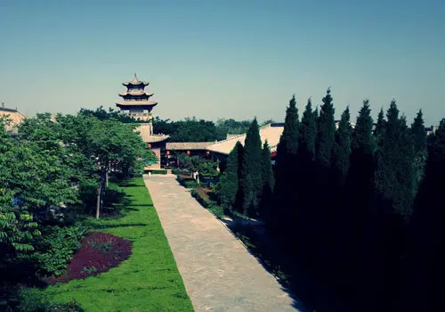 A scenic view of Yongzhou Li Family Courtyard