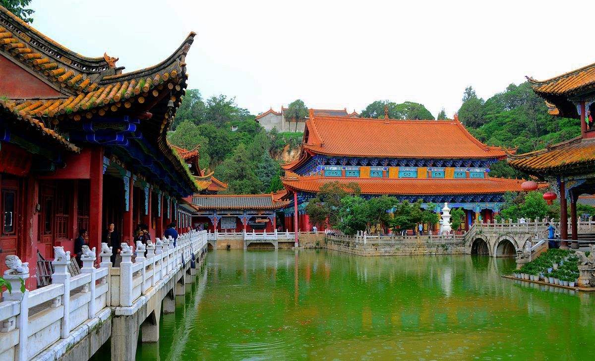 A scenic view of yuantong temple