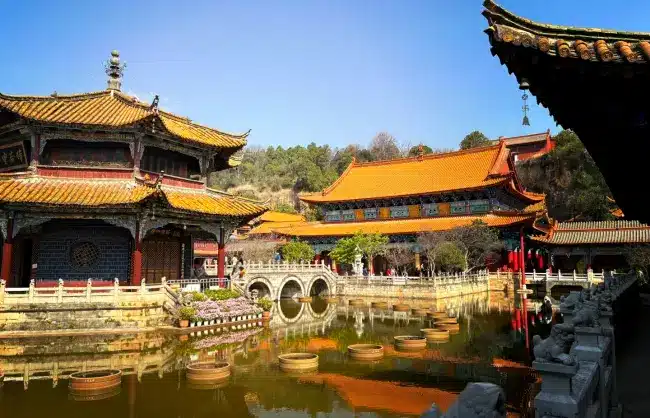 A scenic view of yuantong temple