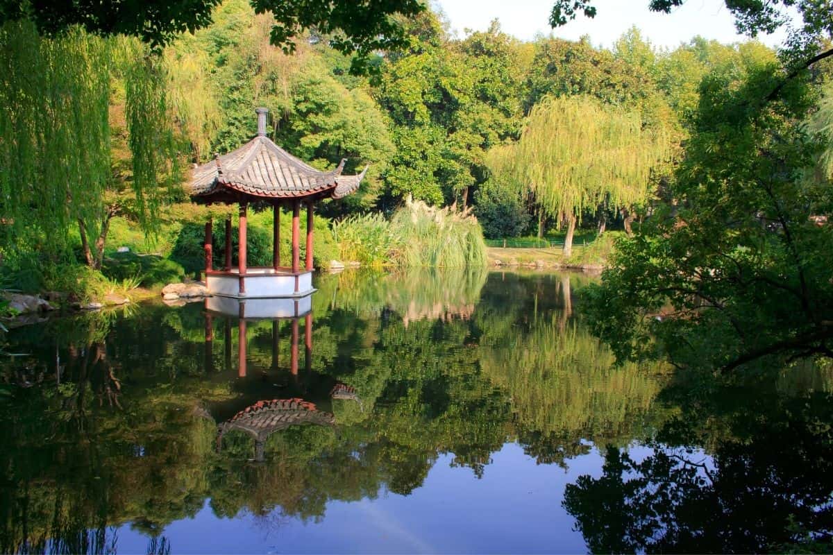 A scenic view of yue kiln sites