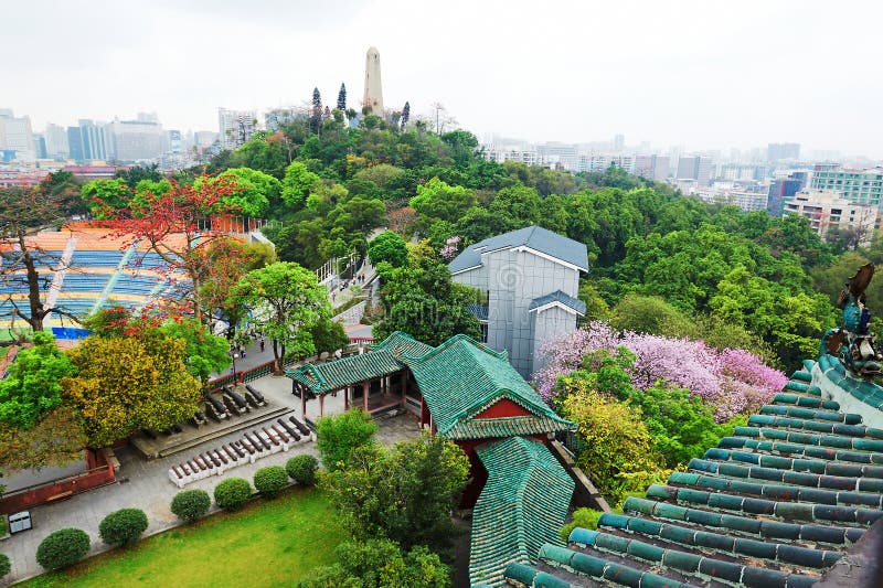 A scenic view of yuexiu park