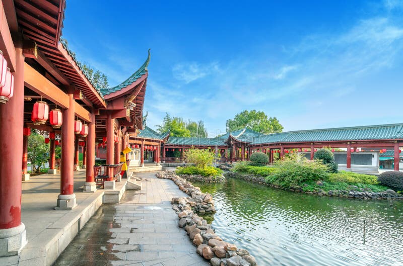 A scenic view of Yueyang Tower