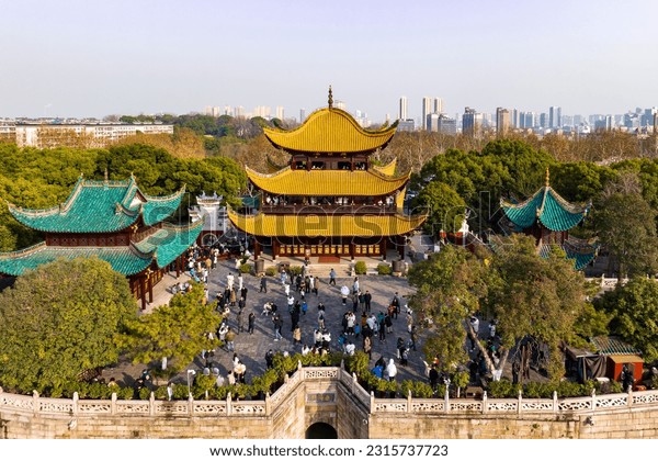 A scenic view of Yueyang Tower