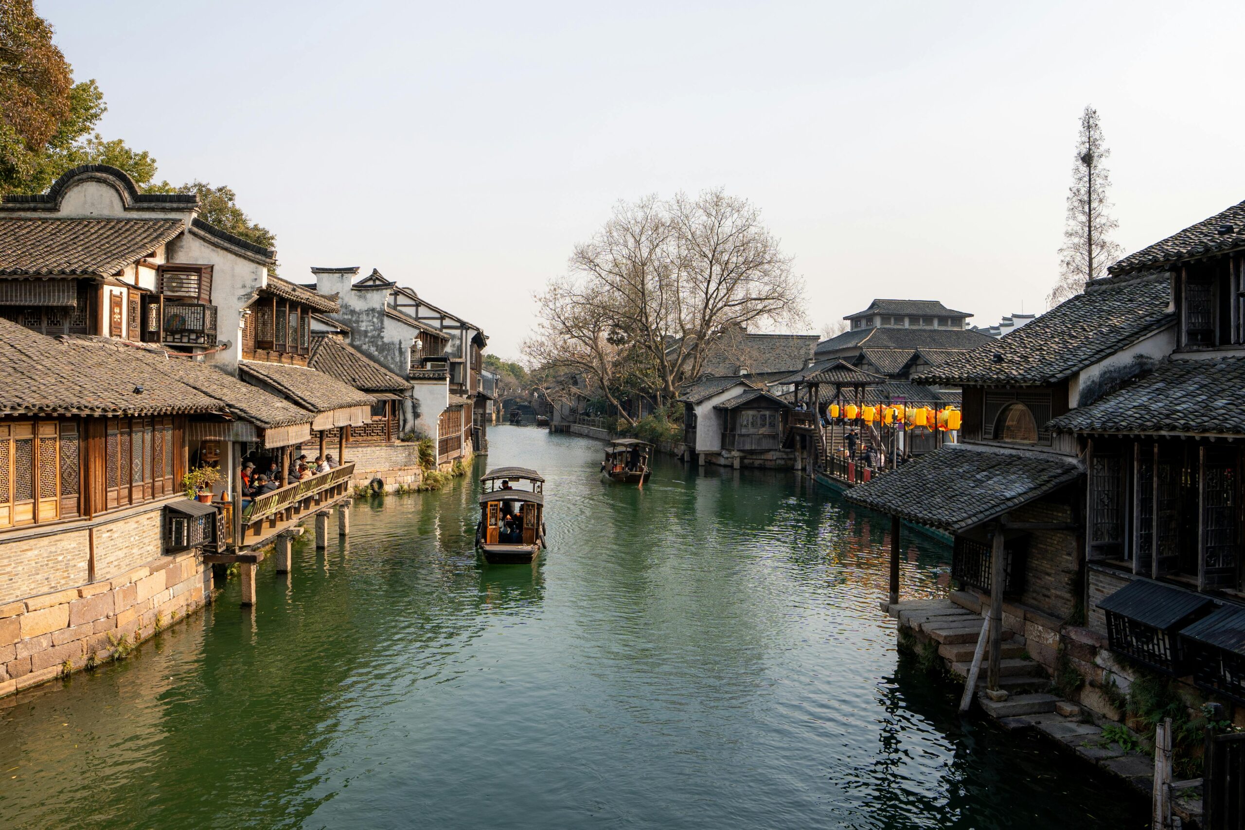 A scenic view of yufeng canal