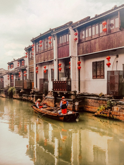 A scenic view of yufeng canal